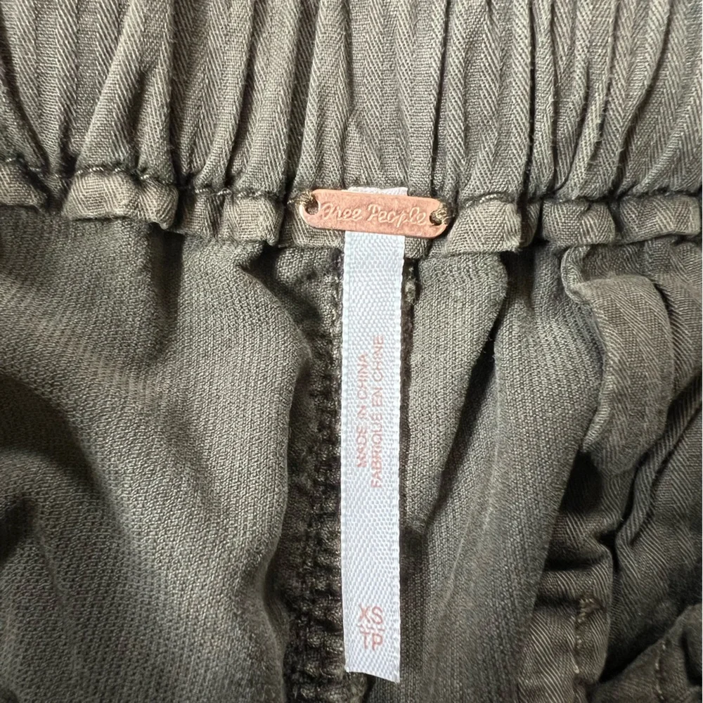 Free People Margate Corduroy paperbag waist pants